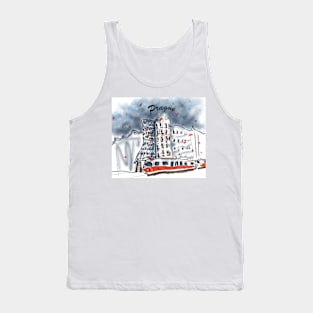 Dancing house, Prague Tank Top